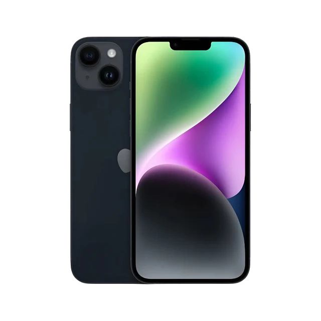 iPhone 14 Plus na cor Meia-noite